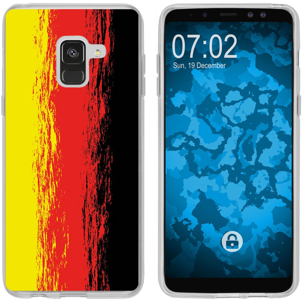 Galaxy A8 (2018) EU Version Silikon-Hülle WM Deutschland M6