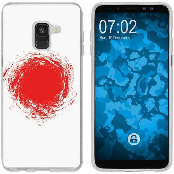 Galaxy A8 (2018) EU Version Silikon-Hülle WM Japan M7 Case