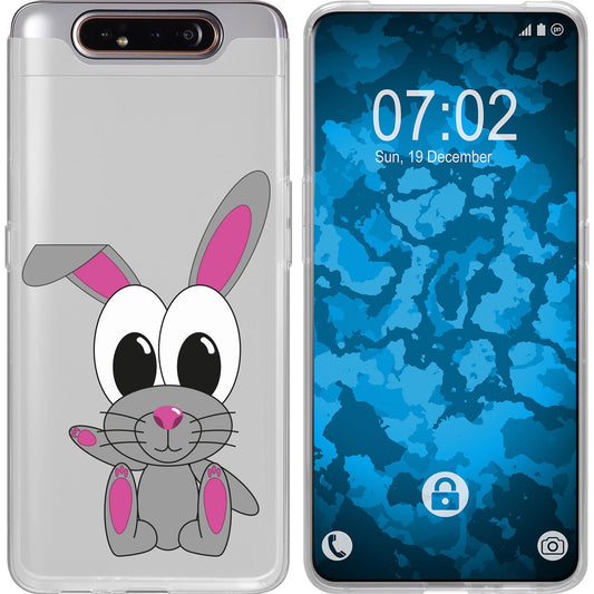 Galaxy A80 Silikon-Hülle Cutiemals M4 Case