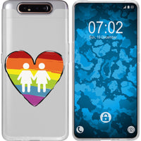 Galaxy A80 Silikon-Hülle pride Frauen M4 Case