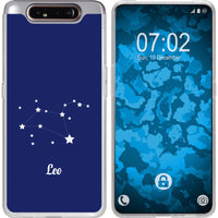 Galaxy A80 Silikon-Hülle SternzeichenLeo M4 Case