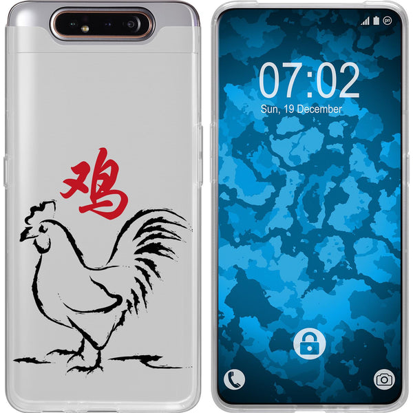 Galaxy A80 Silikon-Hülle Tierkreis Chinesisch M10 Case
