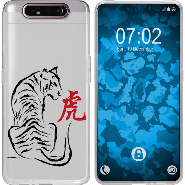 Galaxy A80 Silikon-Hülle Tierkreis Chinesisch M3 Case