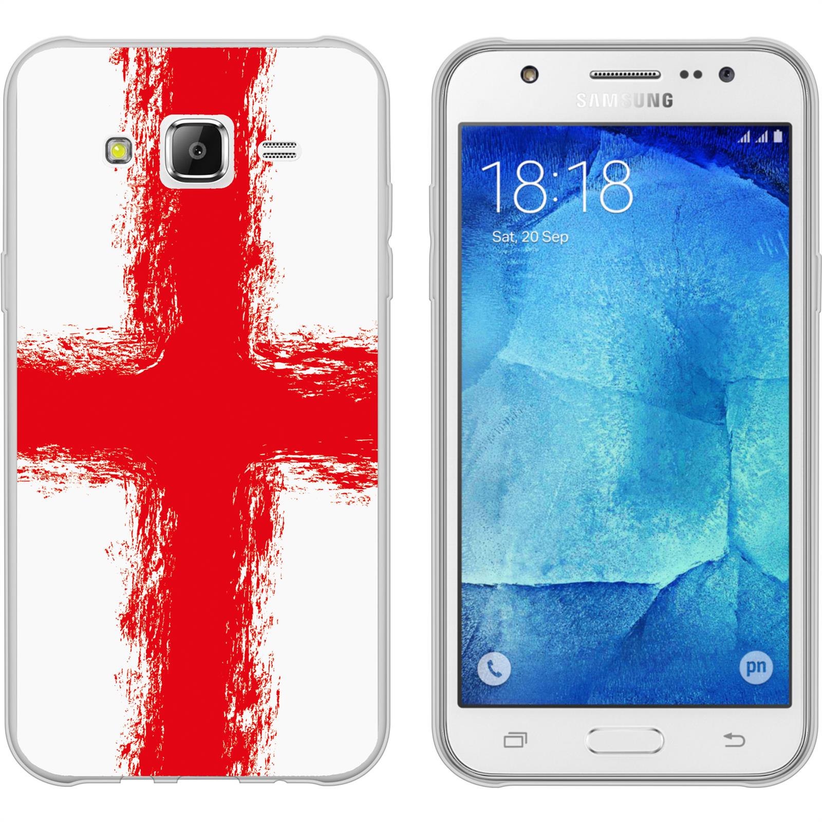 Galaxy J5 (2016) J510 Silikon-Hülle WM England M4 Case