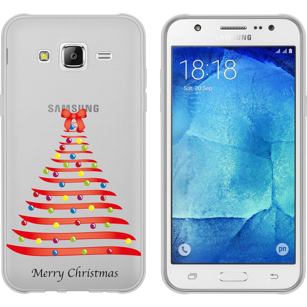 Galaxy J5 (2016) J510 Silikon-Hülle X Mas Weihnachten Weihna