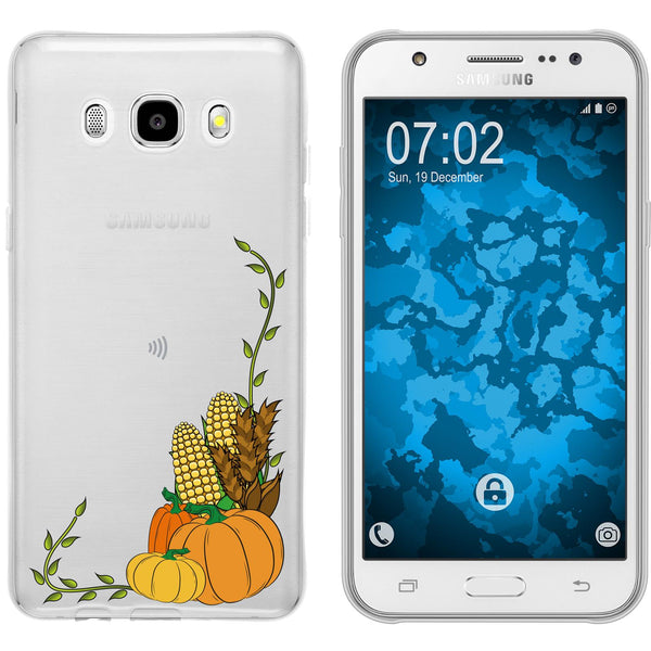 Galaxy J5 (2016) J510 Silikon-Hülle Herbst Erntedankfest/Tha