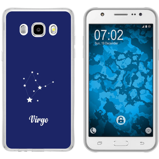 Galaxy J5 (2016) J510 Silikon-Hülle SternzeichenVirgo M2 Cas