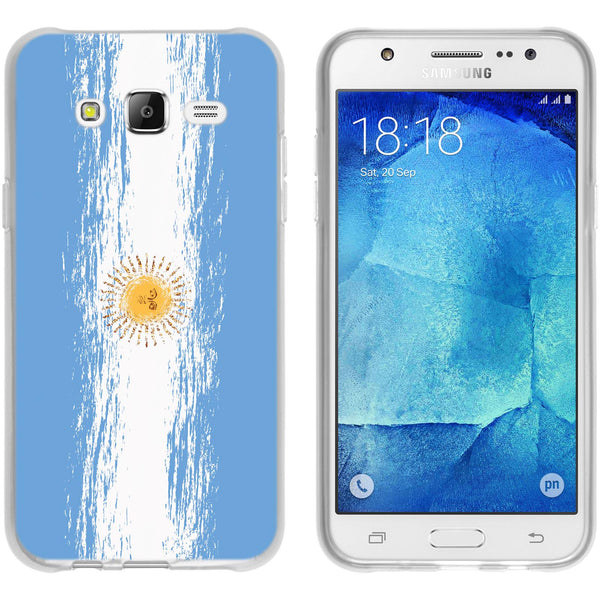 Galaxy J5 (2015 - J500) Silikon-Hülle WM Argentinien M1 Case