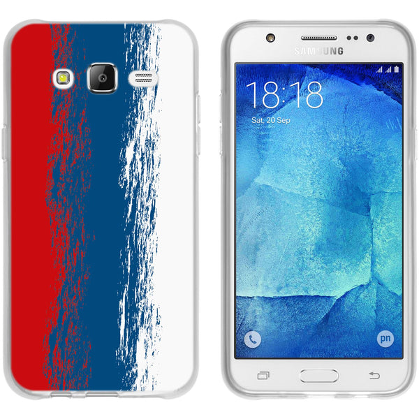 Galaxy J5 (2015 - J500) Silikon-Hülle WM Russland M9 Case