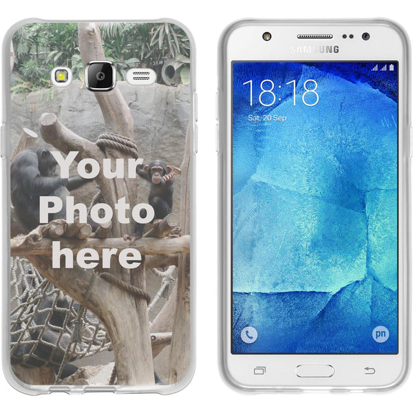 Galaxy J5 (2015 - J500) Personalisierte Handyhülle  clear z