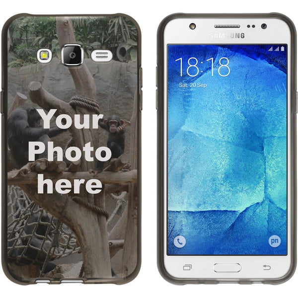 Galaxy J5 (2015 - J500) Personalisierte Handyhülle  schwarz