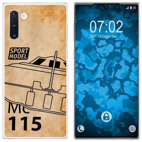 Galaxy Note 10 Silikon-Hülle Space U.F.O. M1 Case