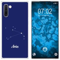 Galaxy Note 10 Silikon-Hülle SternzeichenAries M11 Case