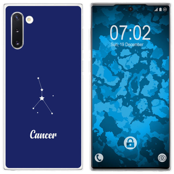 Galaxy Note 10 Silikon-Hülle SternzeichenCancer M3 Case
