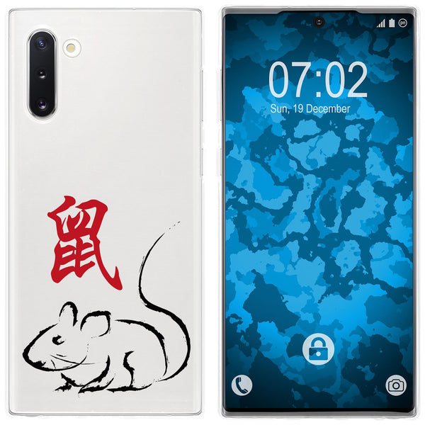 Galaxy Note 10 Silikon-Hülle Tierkreis Chinesisch M1 Case
