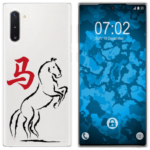Galaxy Note 10 Silikon-Hülle Tierkreis Chinesisch M7 Case
