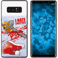 Galaxy Note 8 Silikon-Hülle X Mas Weihnachten Hate X-Mas M8