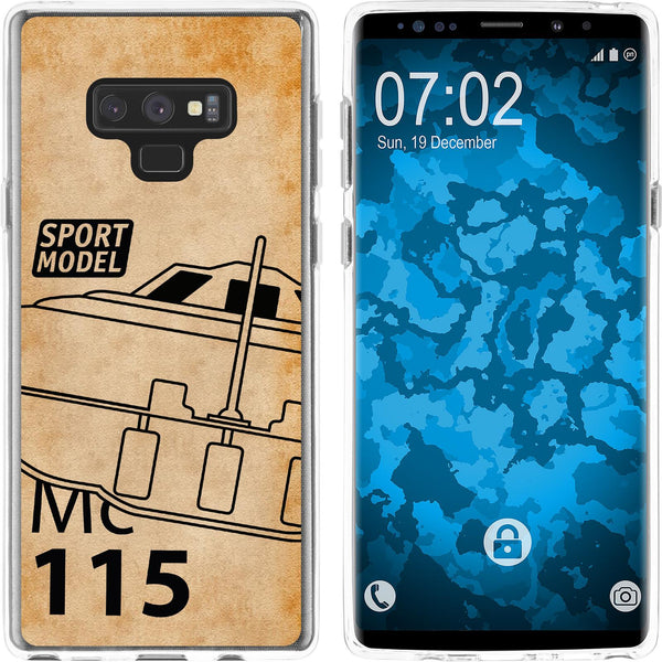 Galaxy Note 9 Silikon-Hülle Space U.F.O. M1 Case