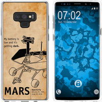 Galaxy Note 9 Silikon-Hülle Space Rover M2 Case
