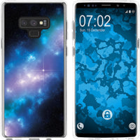 Galaxy Note 9 Silikon-Hülle Space Blue Belt M4 Case