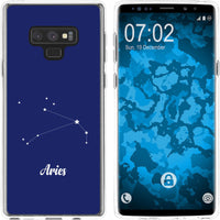 Galaxy Note 9 Silikon-Hülle SternzeichenAries M11 Case