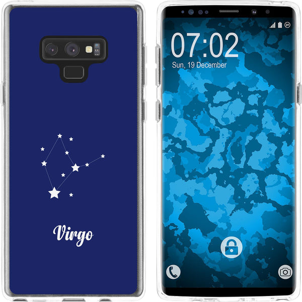 Galaxy Note 9 Silikon-Hülle SternzeichenVirgo M2 Case
