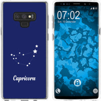 Galaxy Note 9 Silikon-Hülle SternzeichenCapricornus M7 Case