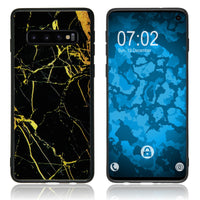 Hybridhülle für Samsung Galaxy S10 mit Glasrücken Design:05