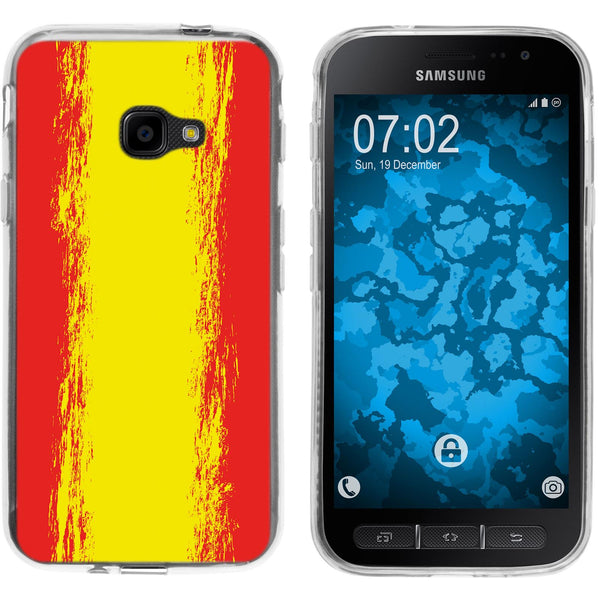 Galaxy Xcover 4 / 4s Silikon-Hülle WM Spanien M11 Case