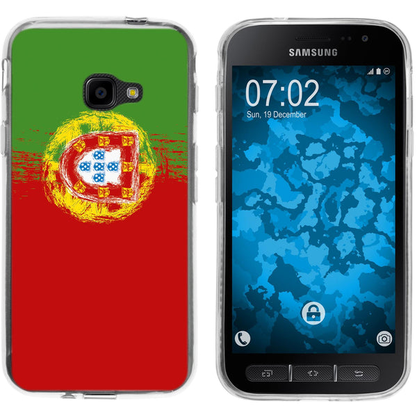 Galaxy Xcover 4 / 4s Silikon-Hülle WM Portugal M8 Case