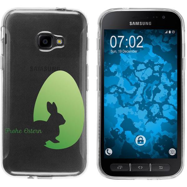 Galaxy Xcover 4 / 4s Silikon-Hülle Ostern M2 Case