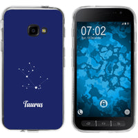 Galaxy Xcover 4 / 4s Silikon-Hülle SternzeichenTaurus M8 Cas