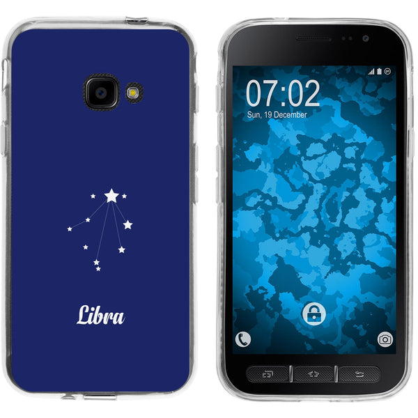 Galaxy Xcover 4 / 4s Silikon-Hülle SternzeichenLibra M9 Case