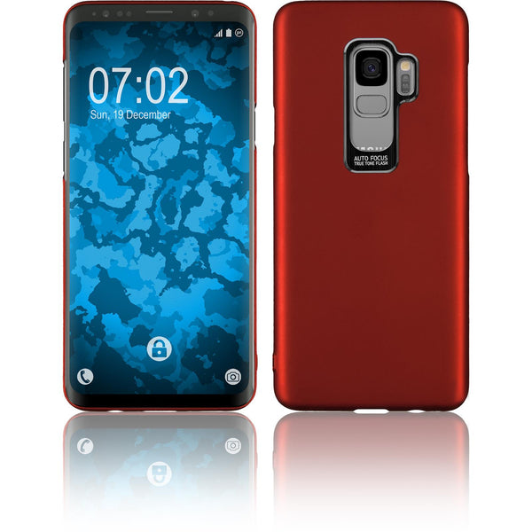 Hardcase für Samsung Galaxy S9 Velvet rot