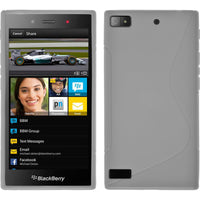 Silikonhülle für BlackBerry Z3 S-Style weiﬂ