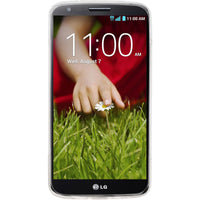 PhoneNatic Case kompatibel mit LG G2 - clear Silikon Hülle S-Style + 2 Schutzfolien