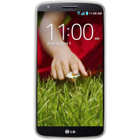 PhoneNatic Case kompatibel mit LG G2 - clear Silikon Hülle X-Style + 2 Schutzfolien