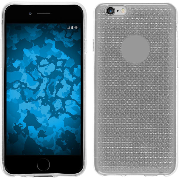 PhoneNatic Case kompatibel mit Apple iPhone 5 / 5s / SE - clear Silikon Hülle Iced + 2 Schutzfolien