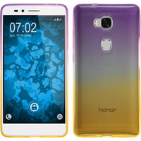 PhoneNatic Case kompatibel mit Huawei Honor 5X - Design:05 Silikon Hülle OmbrË + 2 Schutzfolien