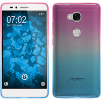 PhoneNatic Case kompatibel mit Huawei Honor 5X - Design:06 Silikon Hülle OmbrË + 2 Schutzfolien