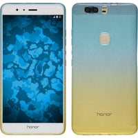 PhoneNatic Case kompatibel mit Huawei Honor V8 - Design:02 Silikon Hülle OmbrË + 2 Schutzfolien