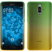 PhoneNatic Case kompatibel mit Huawei Mate 9 Pro - Design:03 Silikon Hülle OmbrË + 2 Schutzfolien