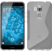 PhoneNatic Case kompatibel mit Huawei Nova Plus - clear Silikon Hülle S-Style + 2 Schutzfolien