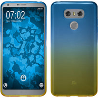 PhoneNatic Case kompatibel mit LG G6 - Design:02 Silikon Hülle OmbrË + 2 Schutzfolien