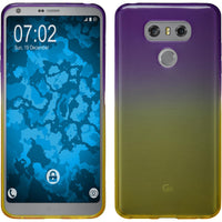 PhoneNatic Case kompatibel mit LG G6 - Design:05 Silikon Hülle OmbrË + 2 Schutzfolien