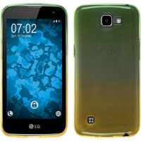 PhoneNatic Case kompatibel mit LG K4 2016 - Design:03 Silikon Hülle OmbrË + 2 Schutzfolien