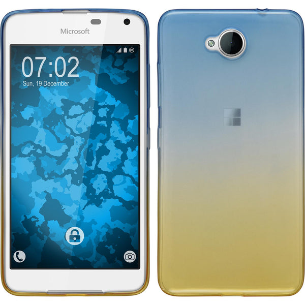PhoneNatic Case kompatibel mit Microsoft Lumia 650 - Design:02 Silikon Hülle OmbrË Cover