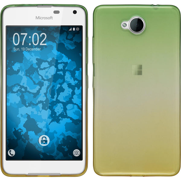 PhoneNatic Case kompatibel mit Microsoft Lumia 650 - Design:03 Silikon Hülle OmbrË Cover