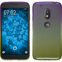 PhoneNatic Case kompatibel mit Motorola Moto G4 Play - Design:05 Silikon Hülle OmbrË + 2 Schutzfolien