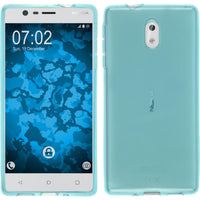 Silikonhülle für Nokia 3 transparent türkis
